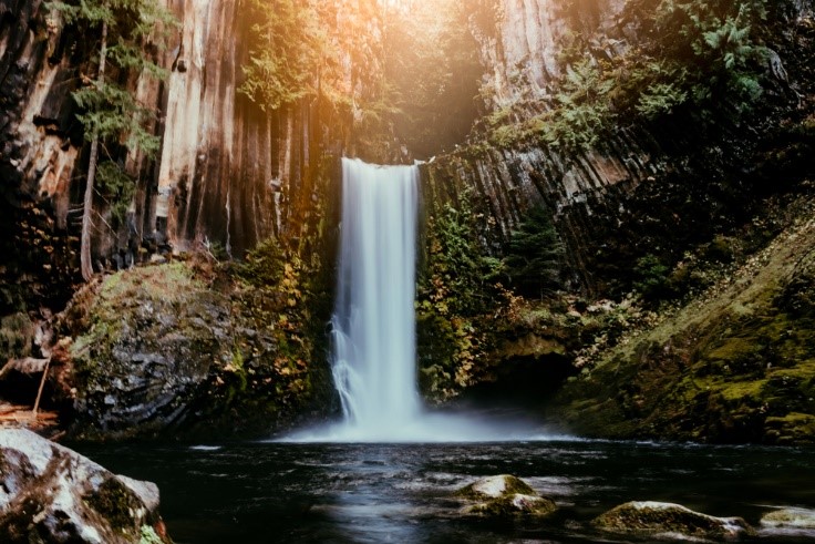 waterfall in Oregon