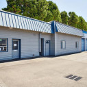 Front view of Northwest Self Storage facility in Gresham, OR on NW Division St