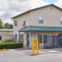 Front view of Northwest self storage facility in Banks, OR on NW Oak Way