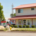 Front view of Northwest self storage facility in Portland, OR on SE 202nd Ave