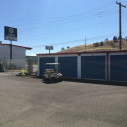 Front view of Northwest self storage facility in Roseburg, OR on Old Hwy 99 N