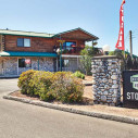 Front view of Northwest self storage facility in St Helens, OR on S Vernonia Rd