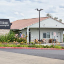 Front view of Northwest Self Storage facility in Tualatin, OR on SW Pacific Hwy