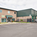 Front view of Northwest self storage facility in Tualatin, OR on SW Cipole Rd